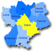 Sections du CORA en Rhne-Alpes